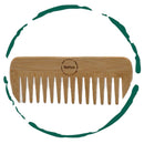 all-natural bamboo hair comb eco friendly
